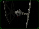 An Imperial TIE Fighter